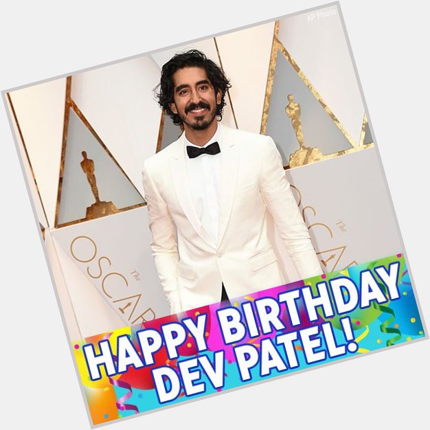 Happy birthday to actor Dev Patel! 