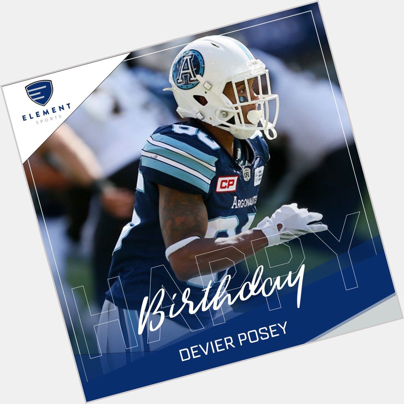 Wishing very happy birthday to the man, DeVier Posey ( 