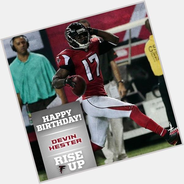 Help us wish the guy with the most touchdown returns in NFL history a happy birthday today!  HBD, Devin Hester! 