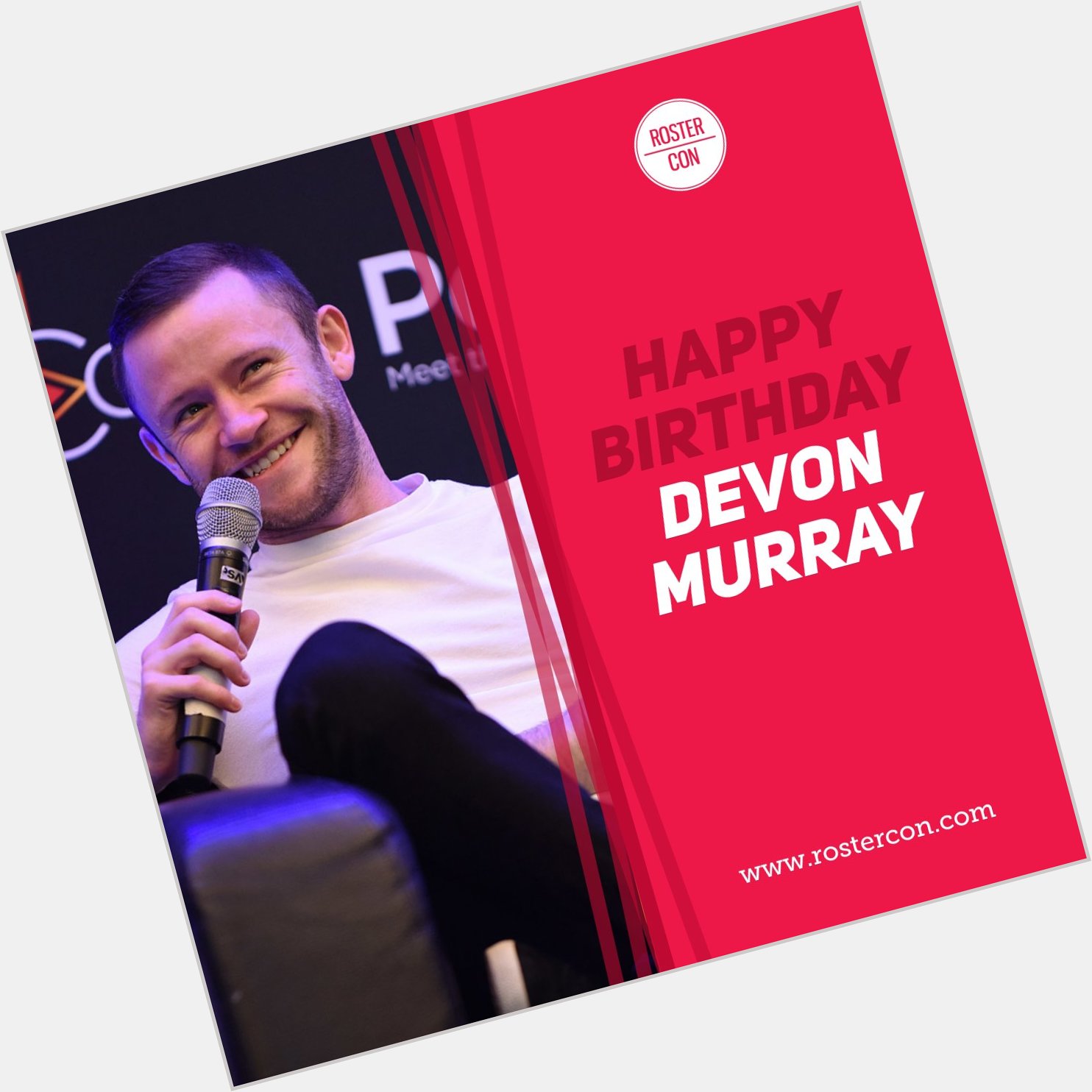  Happy Birthday Devon Murray ! Souvenirs / Throwback :  