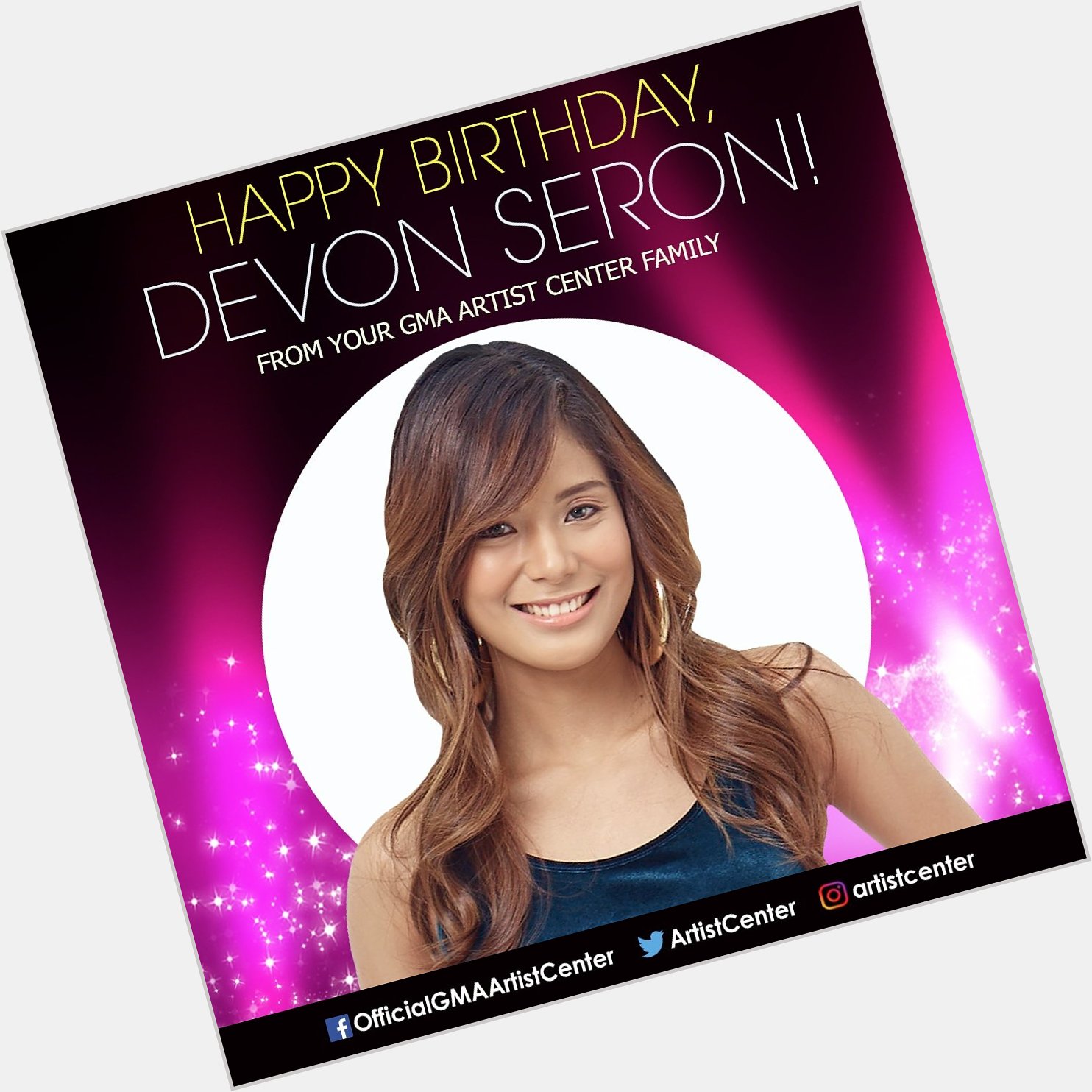 Happy Birthday to star, Devon Seron (  