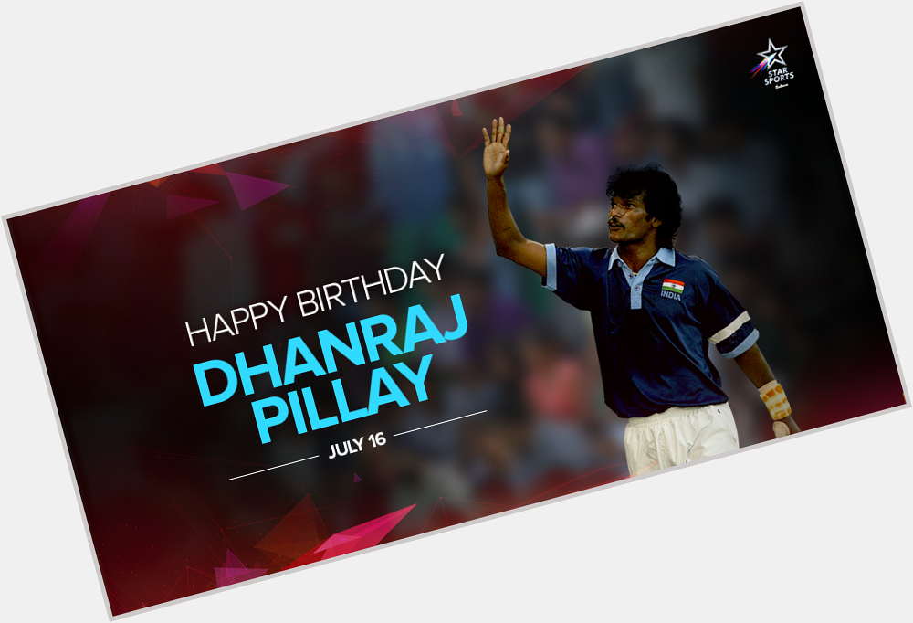 A name synonymous with hockey itself Dhanraj Pillay. A very happy 47th birthday to the legend! 