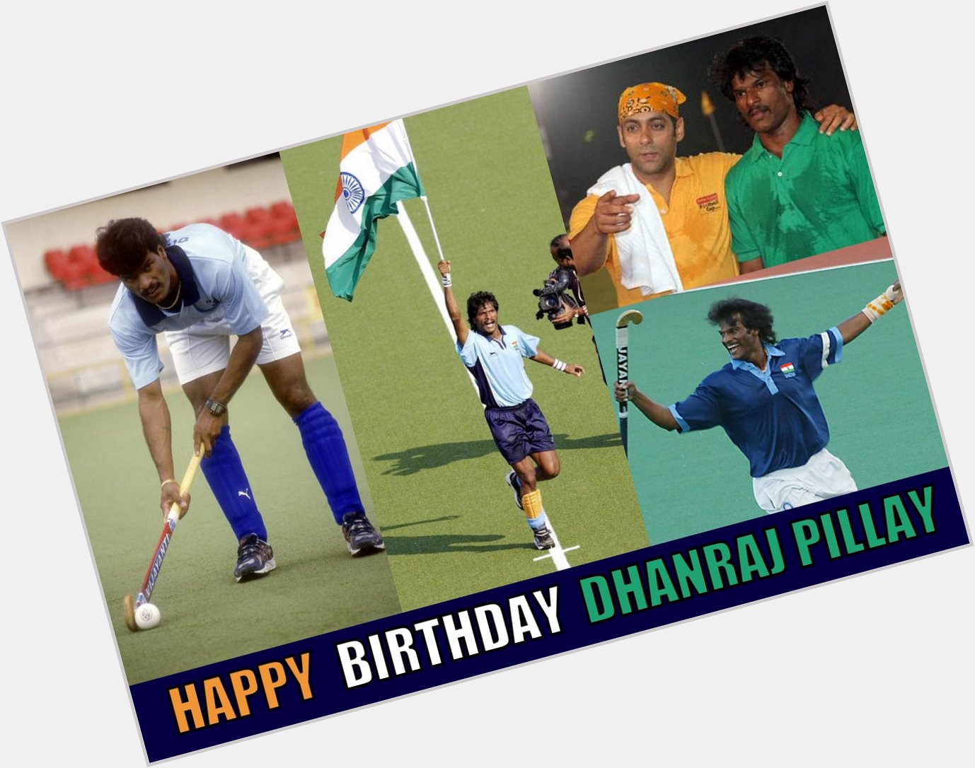 Happy 47th birthday to one of greates players - Dhanraj Pillay 