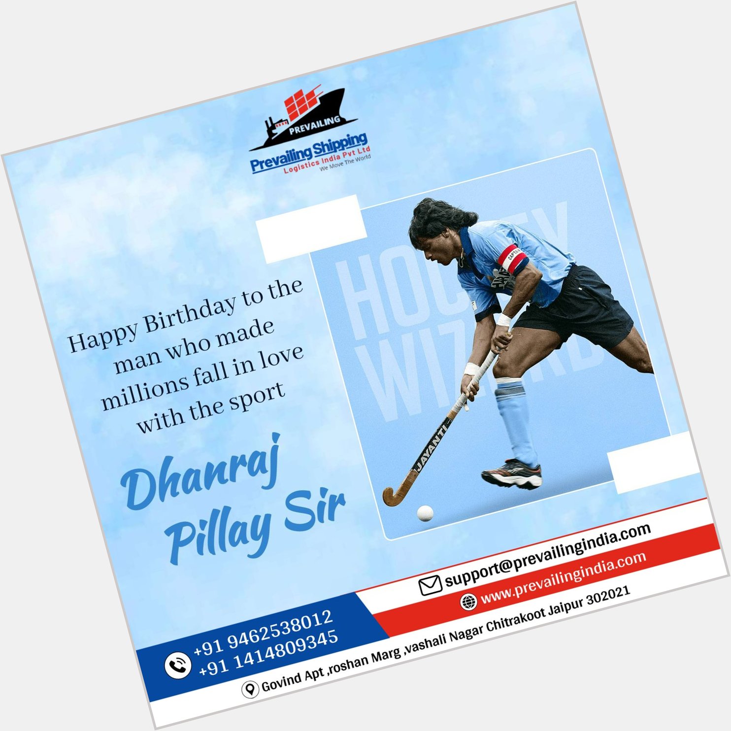 Happy Birthday to the man who made millions fall in love with the sport

Dhanraj pillay Sir 
