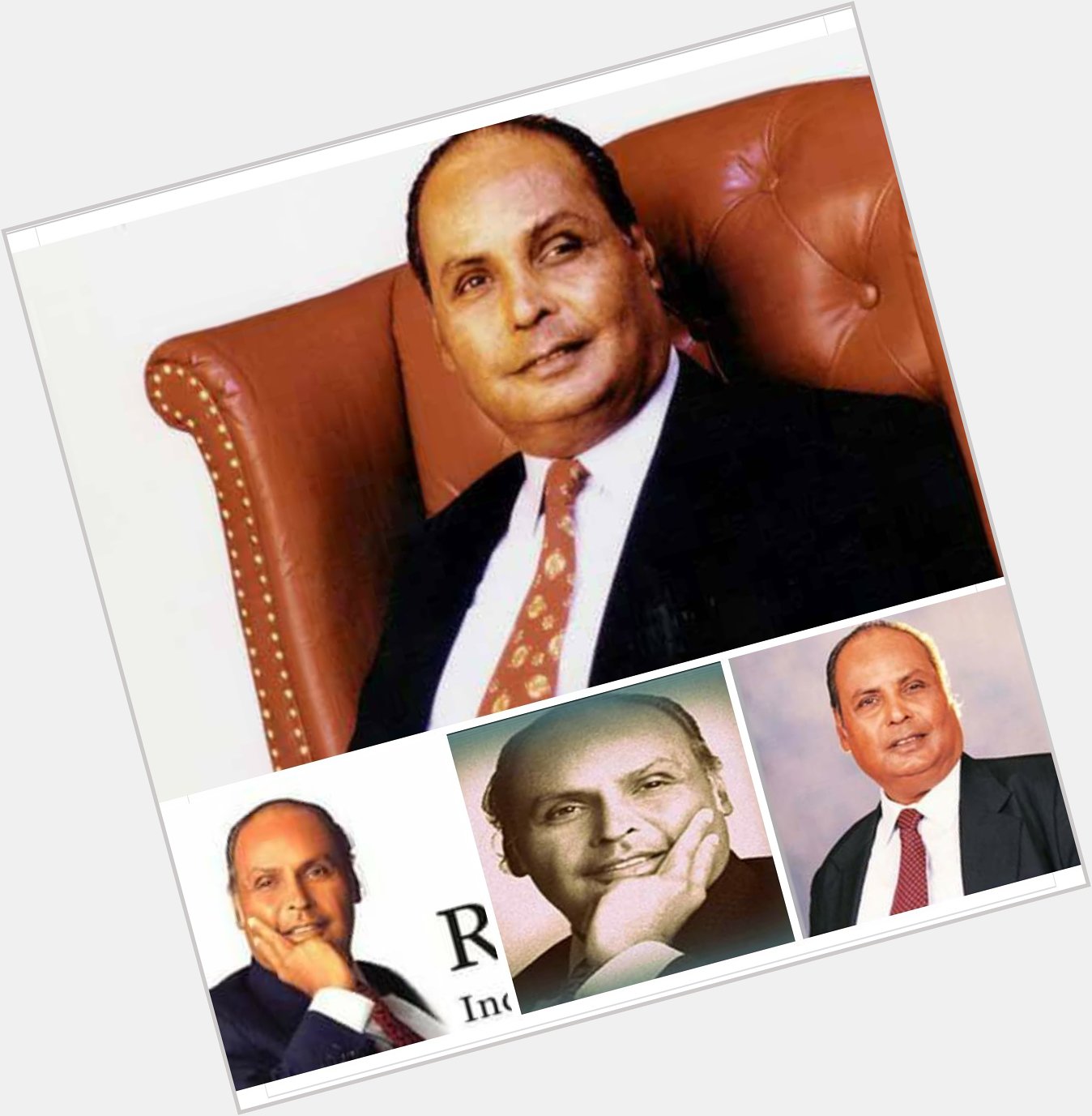 Happy birthday to  Indian business tycoon DHIRUBHAI AMBANI 