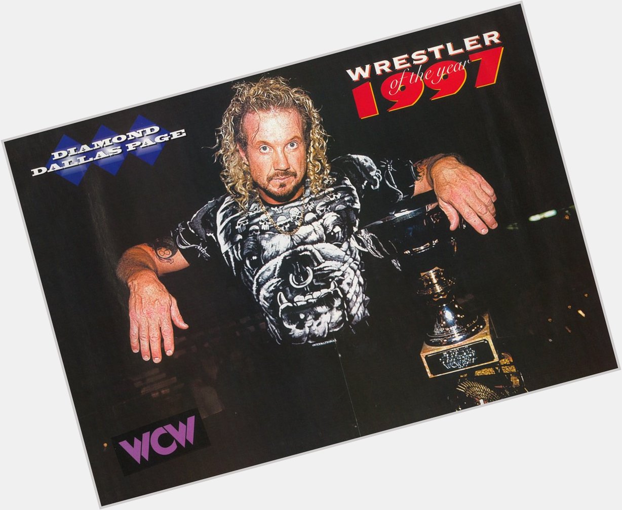 Diamond Dallas Page: 1997 Wrestler of the Year - WCW Magazine [May 1998]

Happy birthday, 