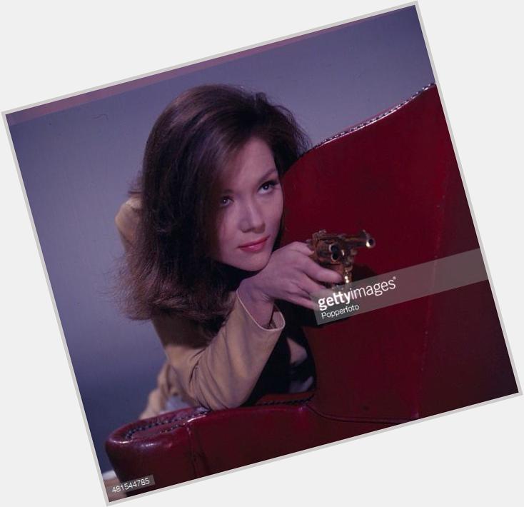 Putting my work computer in \"research\" mode while I Google \"Diana Rigg with gun\". Happy Birthday, Mrs Peel :) 