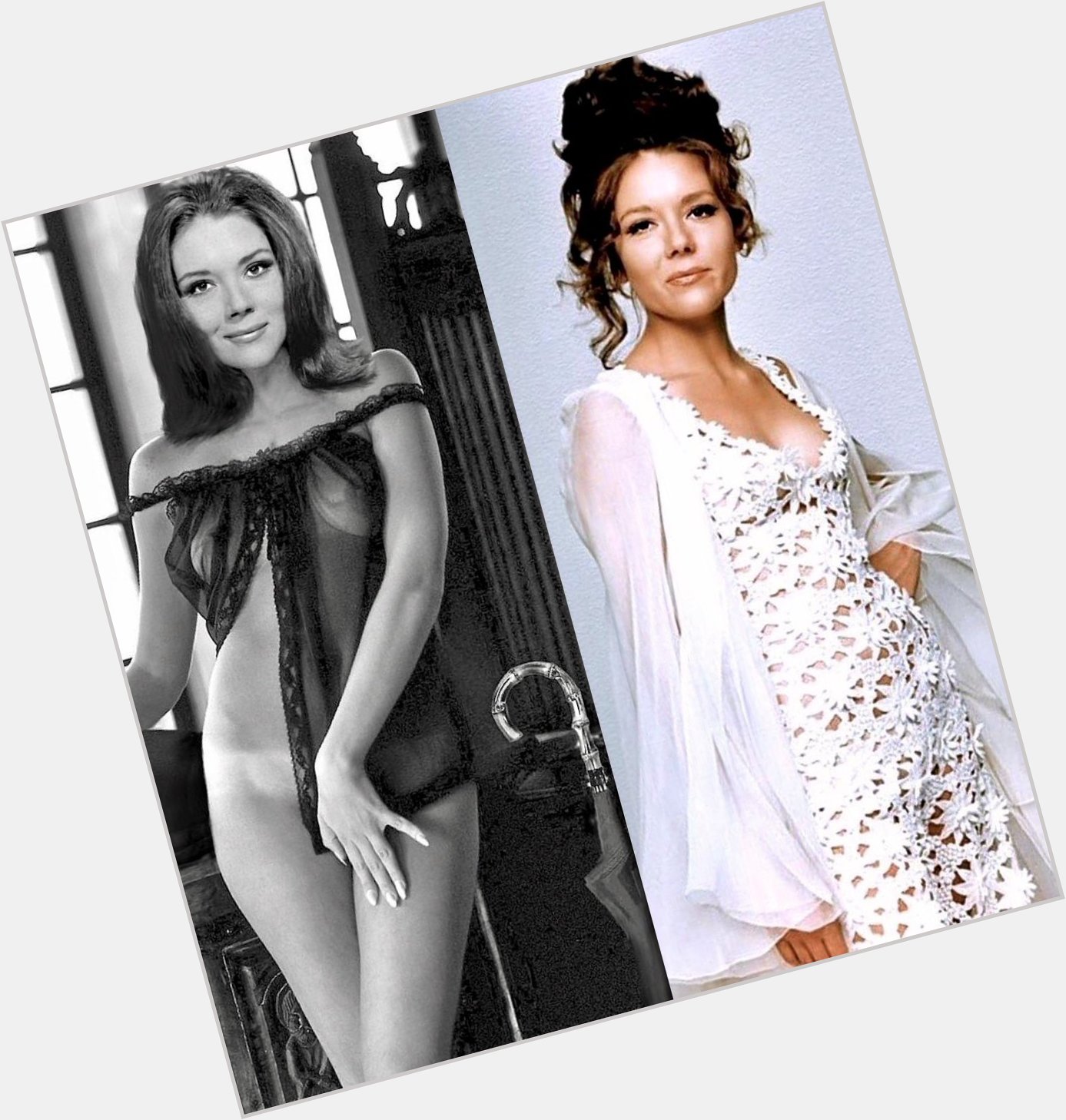 Happy 81th birthday to the lovely actress Diana Rigg...

The best Mrs. Emma Peel ever   