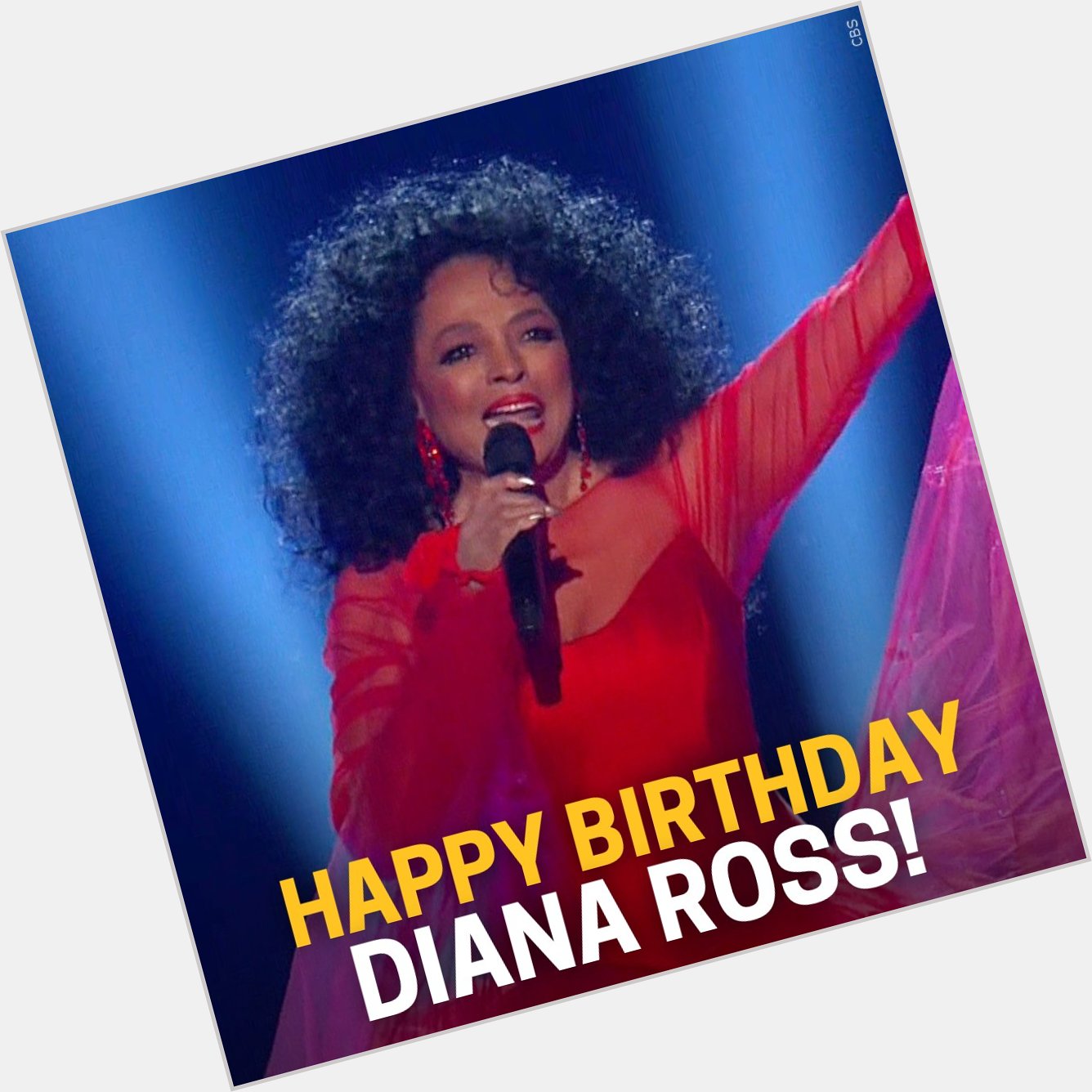 Happy Birthday, Diana Ross! The award-winning singer turns 79 today. 