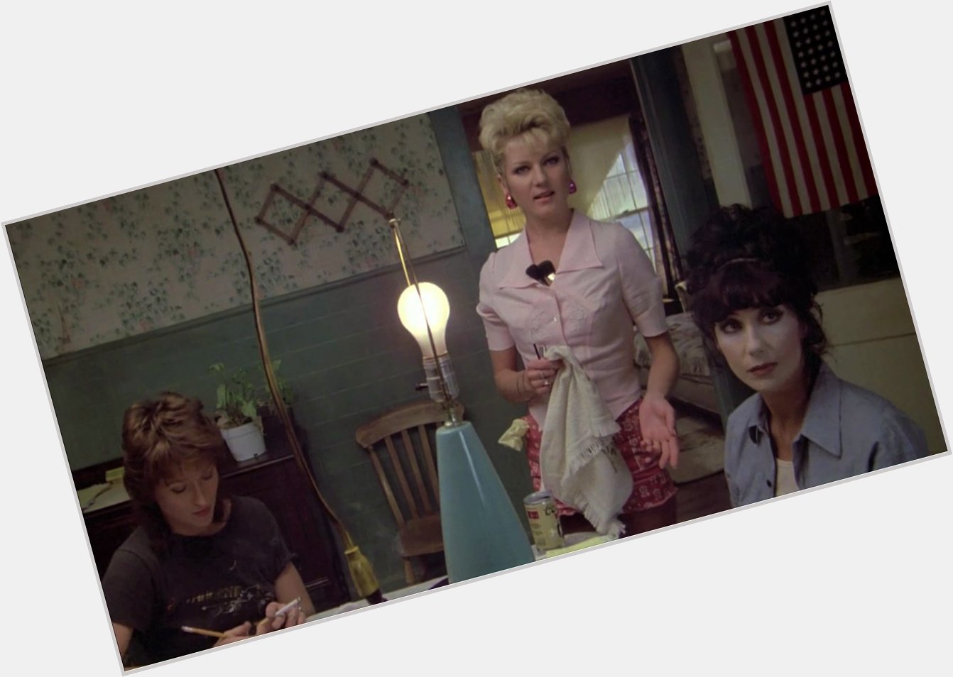 Happy Birthday to actress Diana Scarwid. Here with Meryl Streep and Cher in Mike Nichols\ \"Silkwood\" (1983) 
