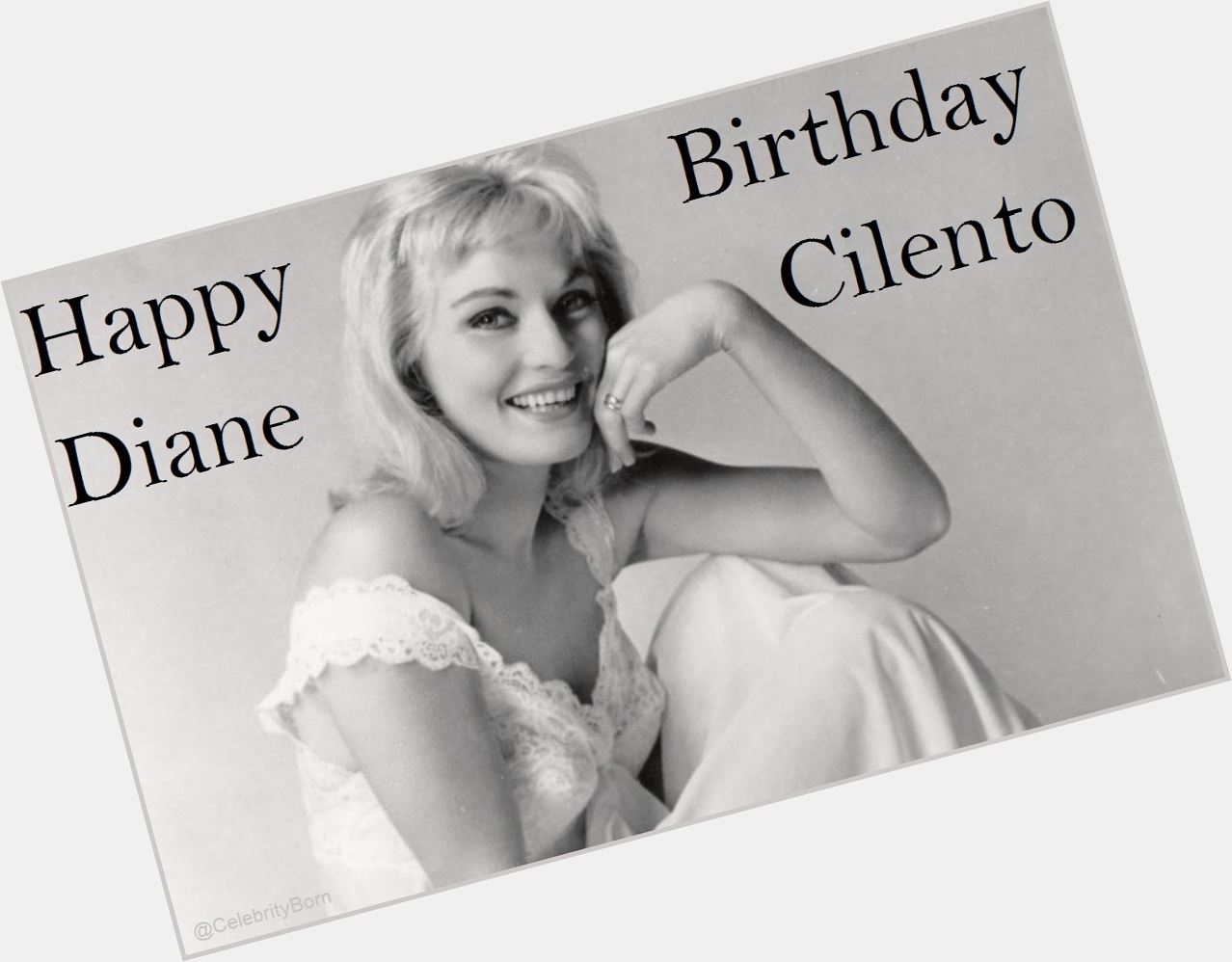Happy Birthday to Diane Cilento (Actress & Author) 