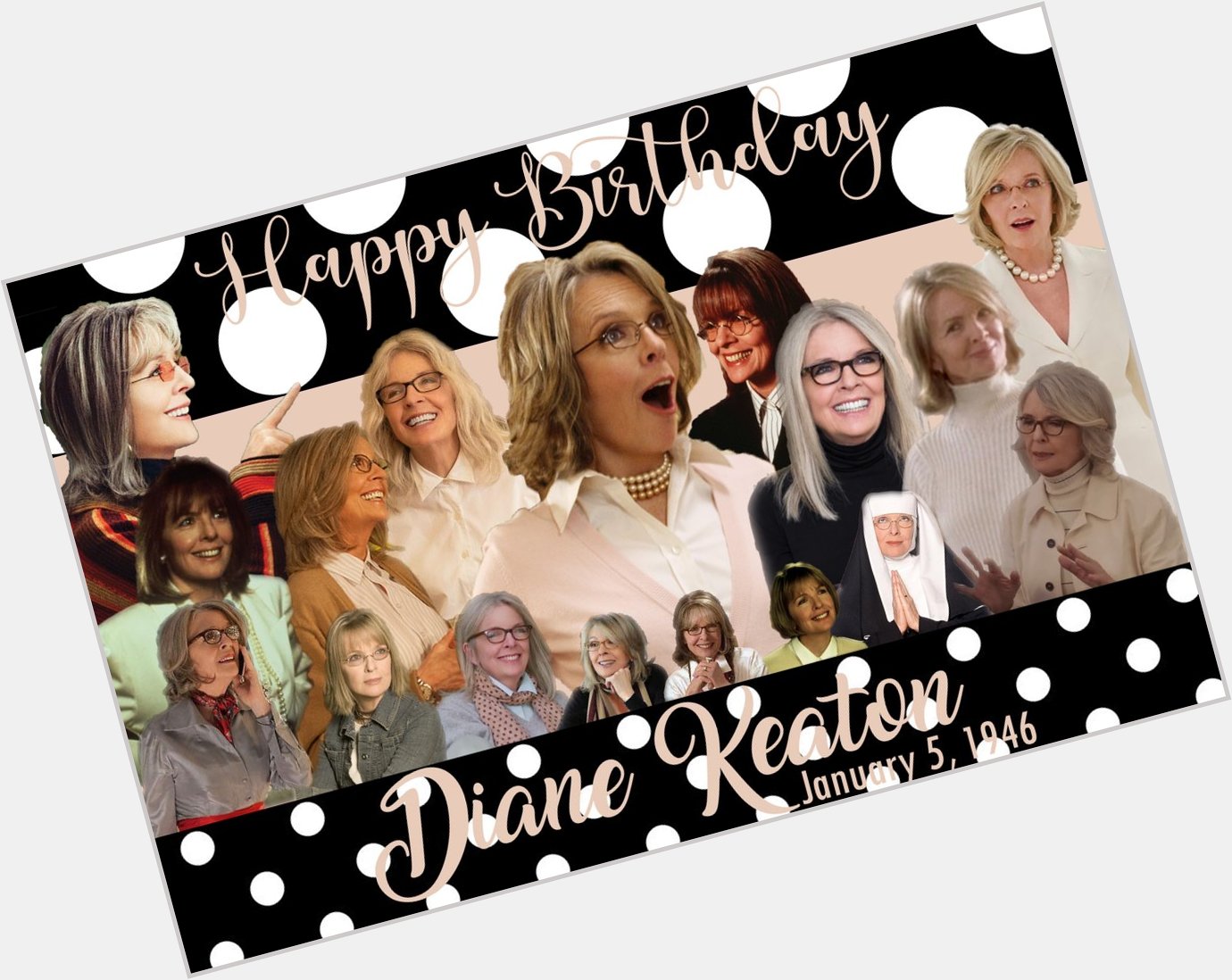 Happy Birthday, Diane Keaton!!
Thank You for playing so many great roles these are just a few of my favorites. 