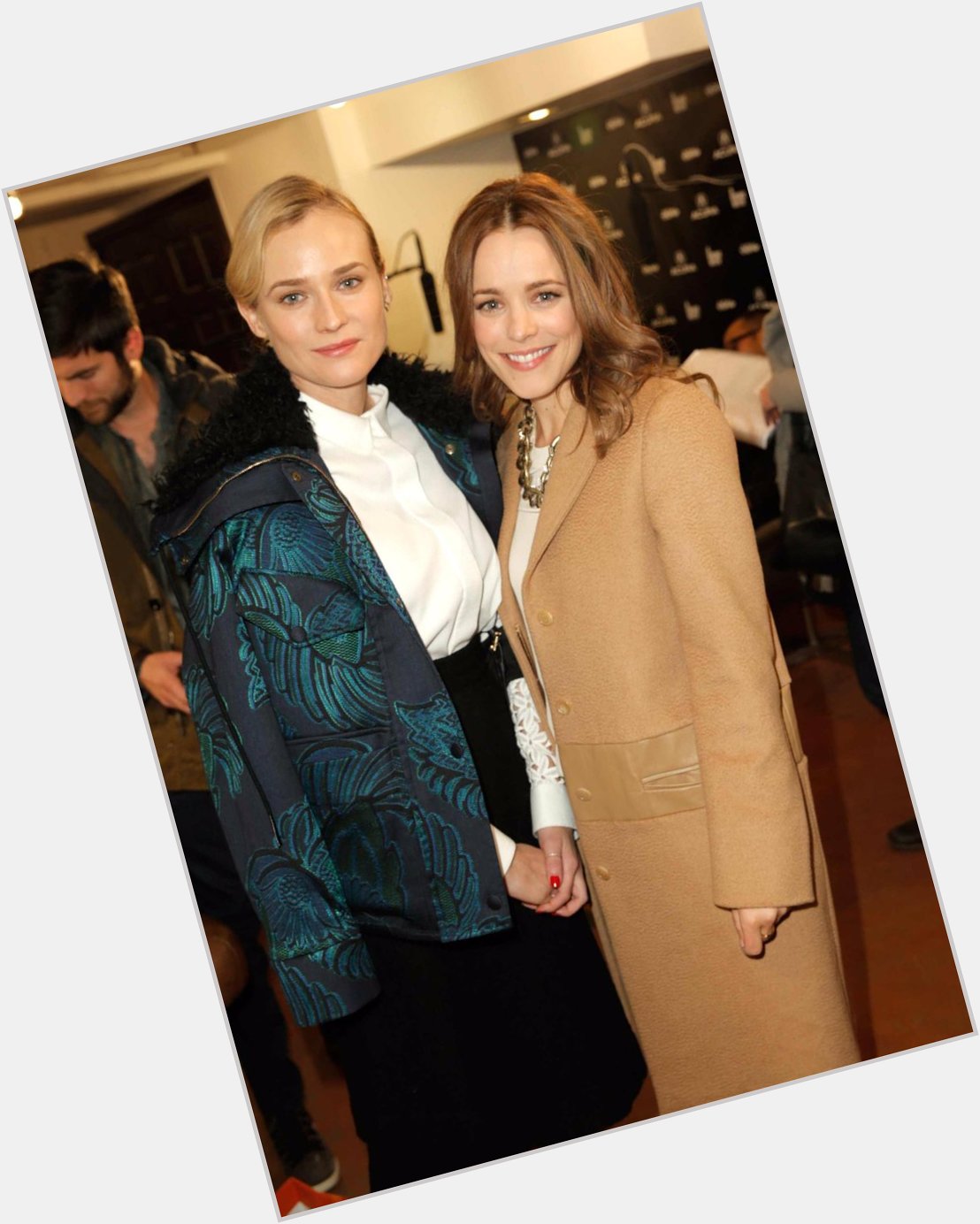 Happy Birthday, Diane Kruger! Pictured here with Rachel at Sundance in 2014. 