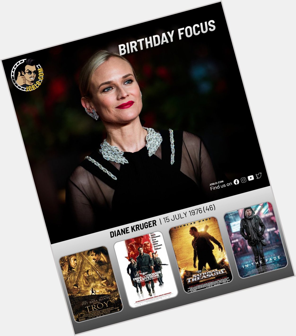 Happy birthday Diane Kruger!   
