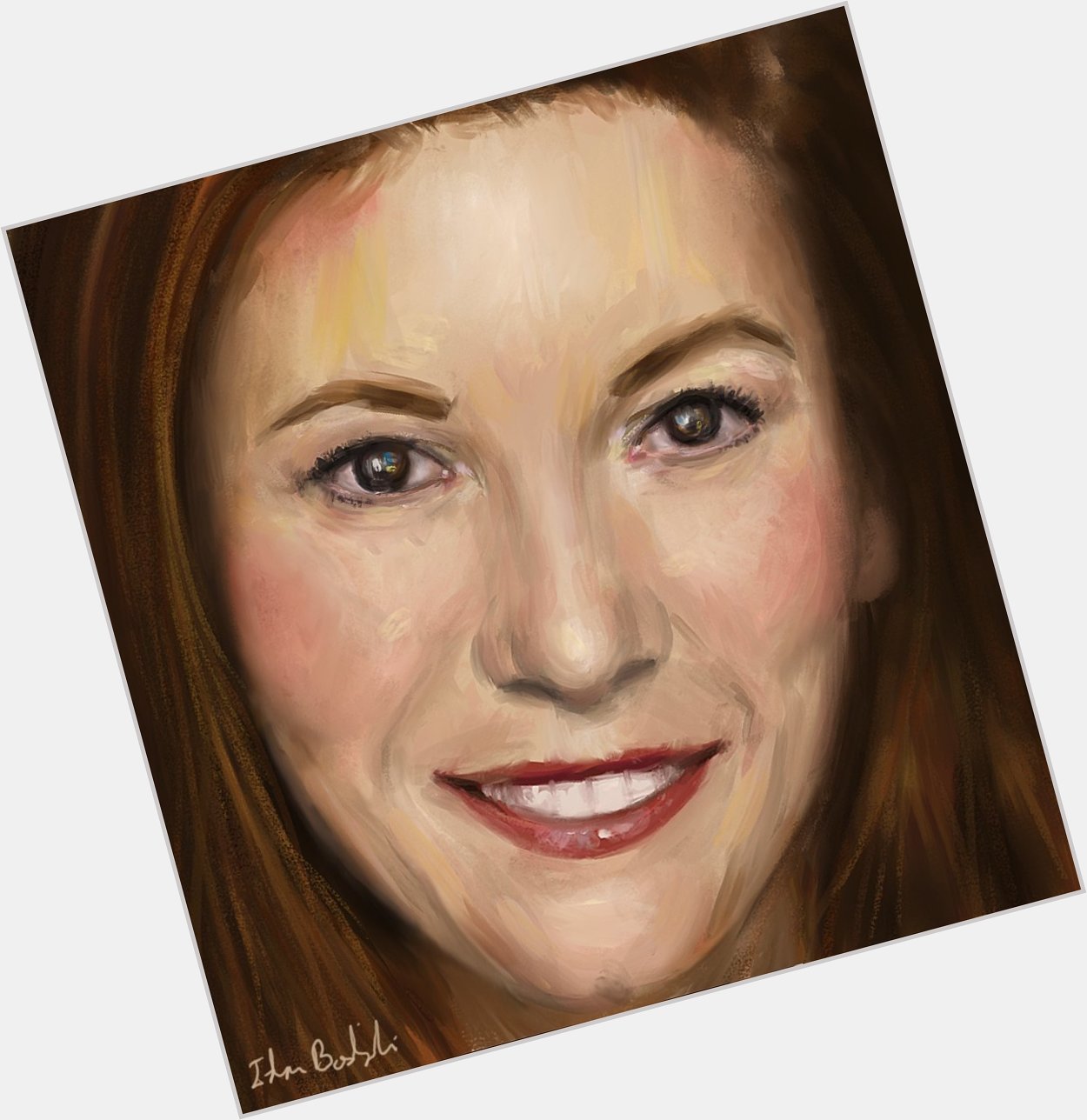 Happy Birthday to Diane Lane! Here\s a painting I made 2 years ago :) 