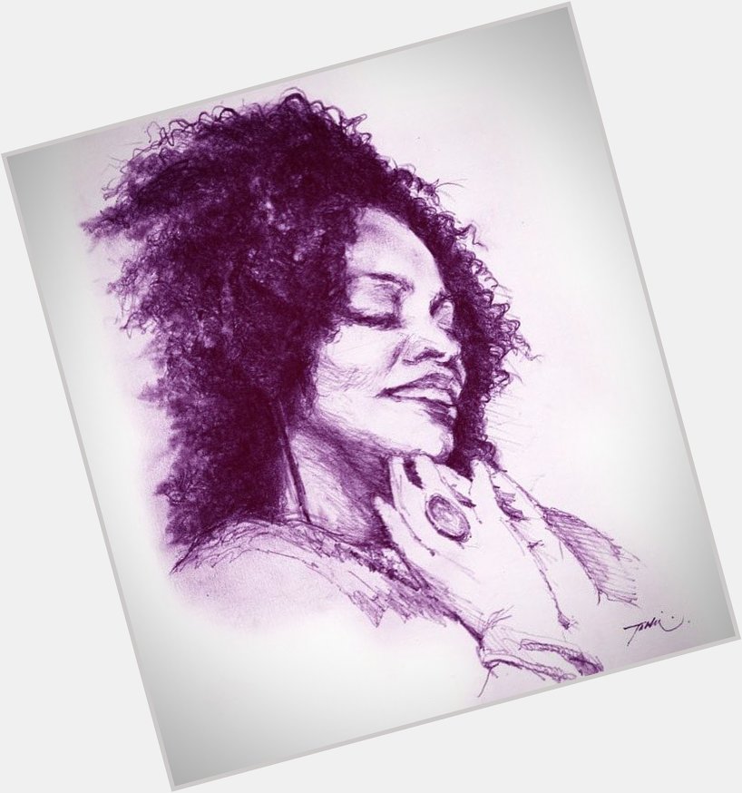    Happy Birthday! a sketch for Ms. Dianne Reeves. 