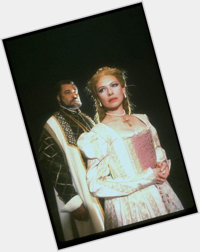 Happy birthday to Dianne Wiest, here as Desdemona to James Earl Jones\ Othello, 1982. Via 
