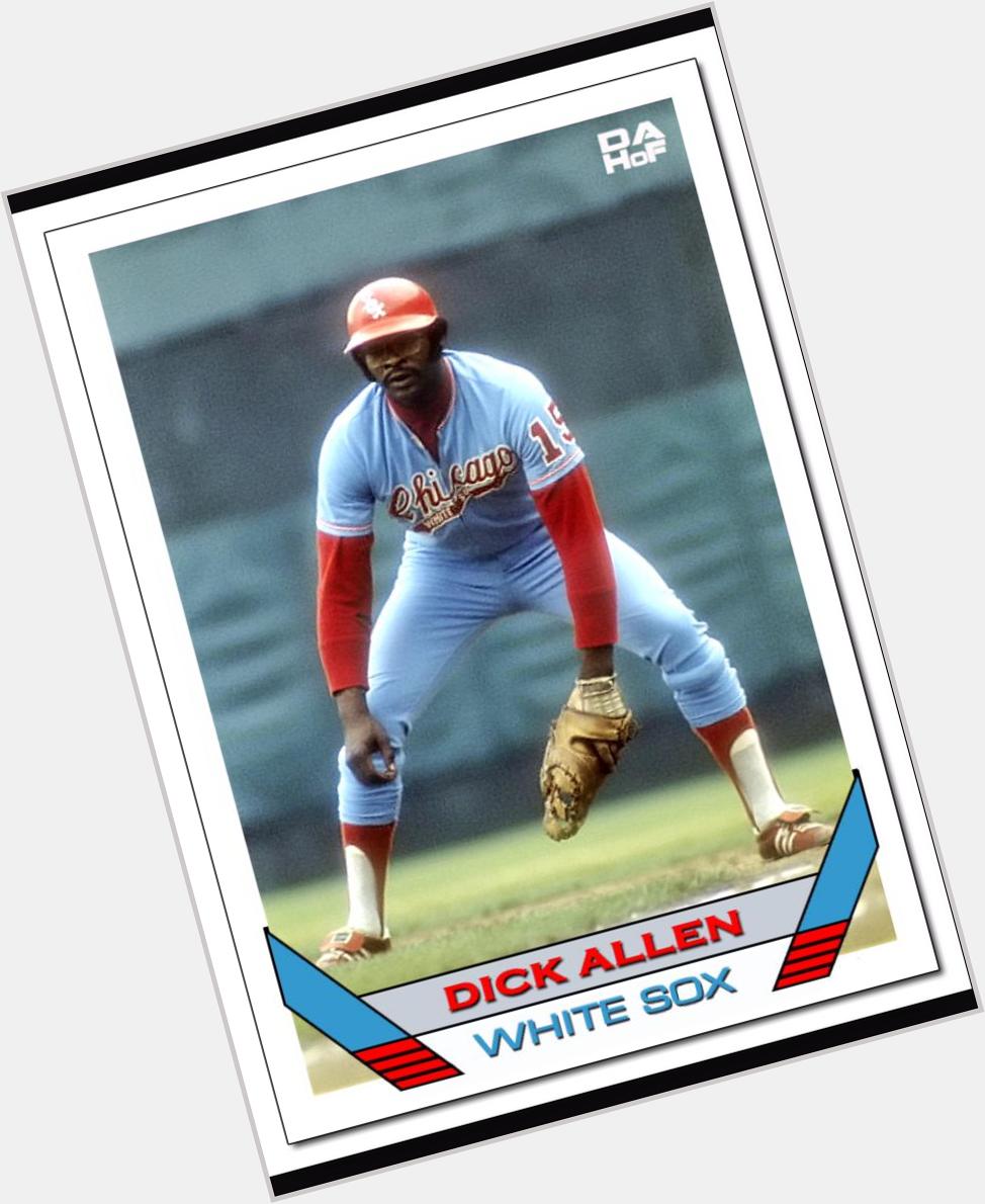 And a very Happy & Funky Birthday to Dick Allen!! Luv the helmet in the field baby!! 