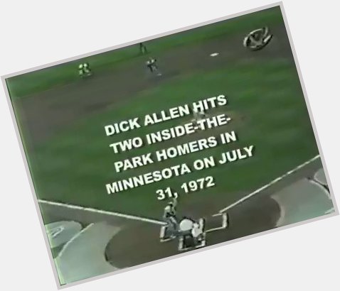 From the Why the Hell Isn t This Guy in the Hall of Fame Department: happy birthday in heaven Dick Allen. 