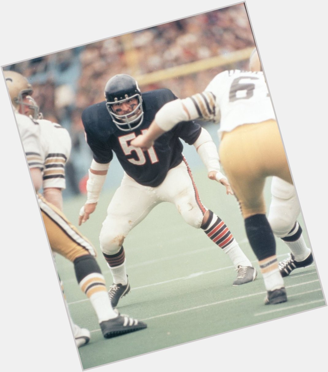 Happy Birthday to Dick Butkus-the baddest old school bad ass of all time   