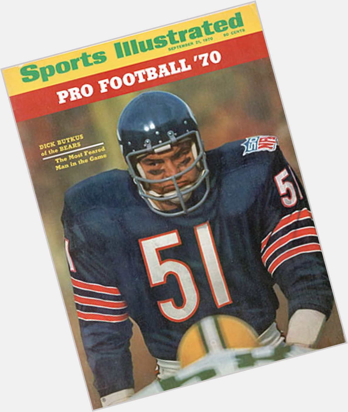 Happy birthday to Dick Butkus.

78 in years, but forever 51. 