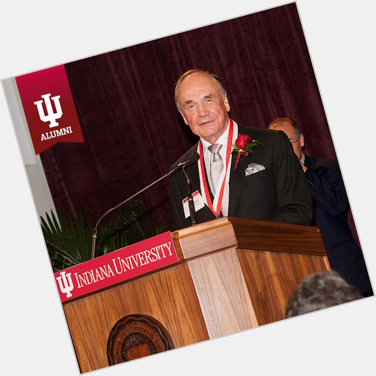Oh, my! Sportscaster and Distinguished Alumni Service Award recipient Dick Enberg turns 80 today. Happy birthday! 