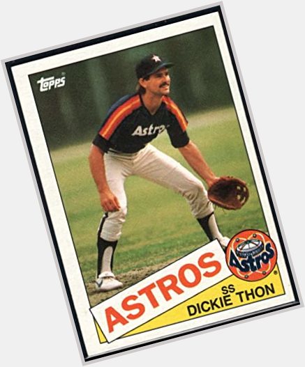 Happy birthday to Dickie Thon. His name still makes me giggle like the immature child I am at heart. 