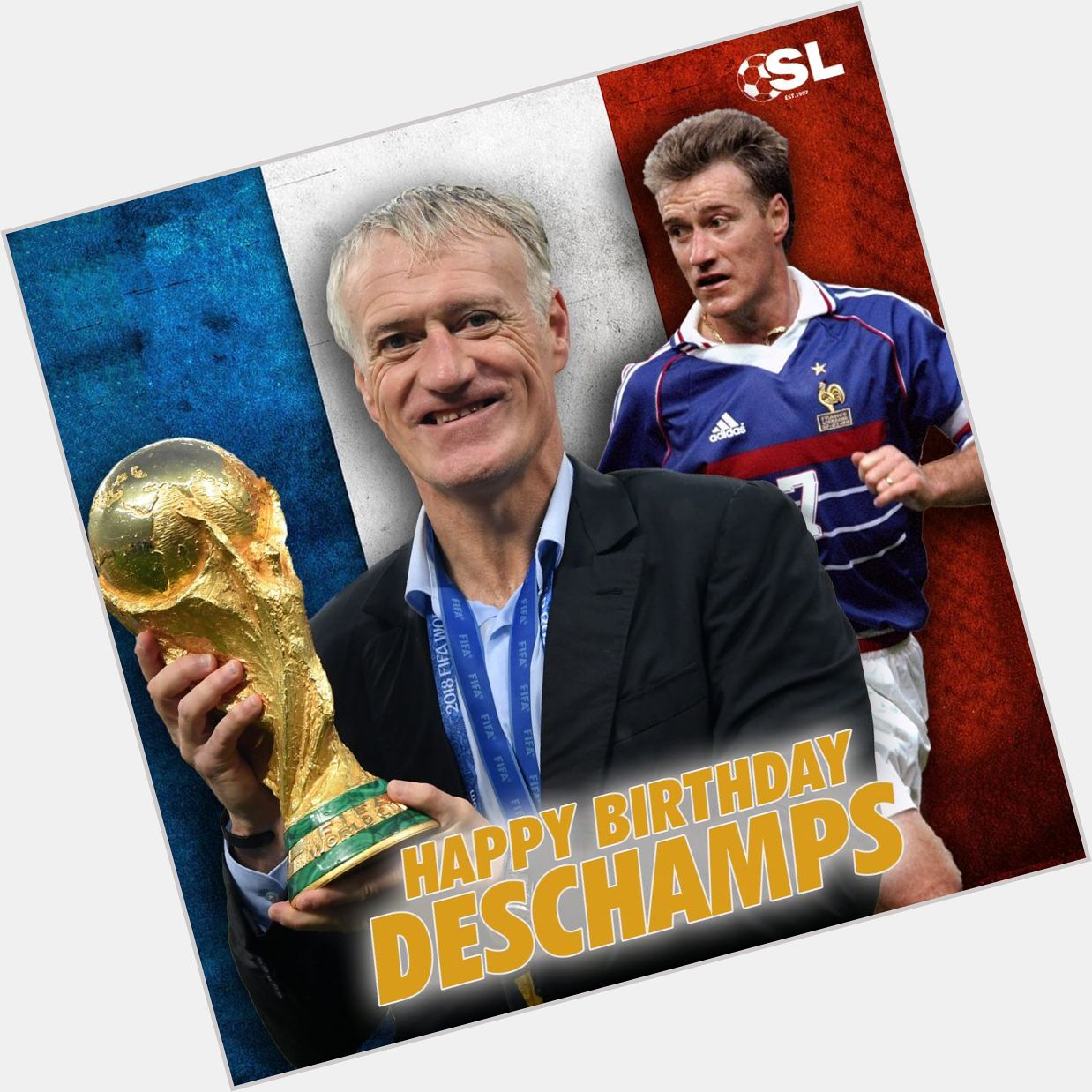  | Happy Birthday to 2018 FIFA World Cup winning coach, Didier Deschamps!  