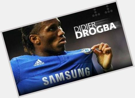 11 March marks Didier Drogba\s birthday! Happy birthday Drogba! 