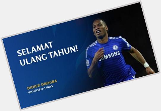 Happy birthday didier drogba!! >,< 