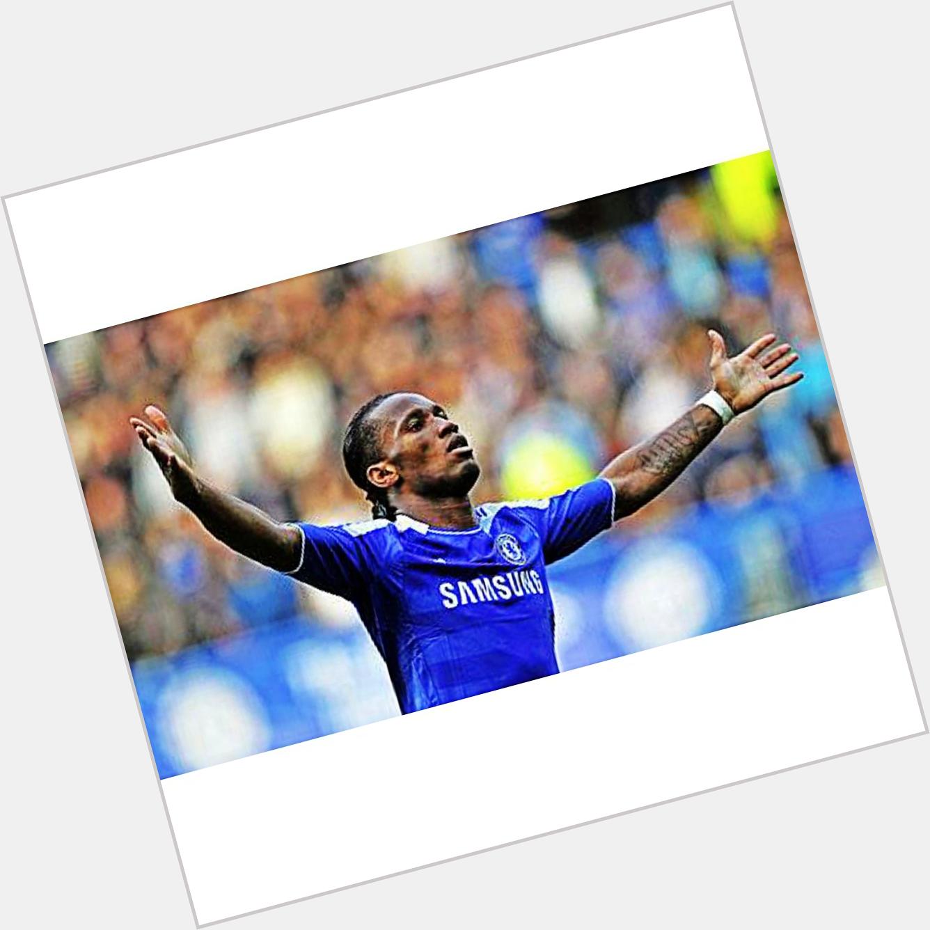 Happy Birthday Didier Drogba! The perfect birthday present for Didier Drogba? Chelsea must beat PSG!  