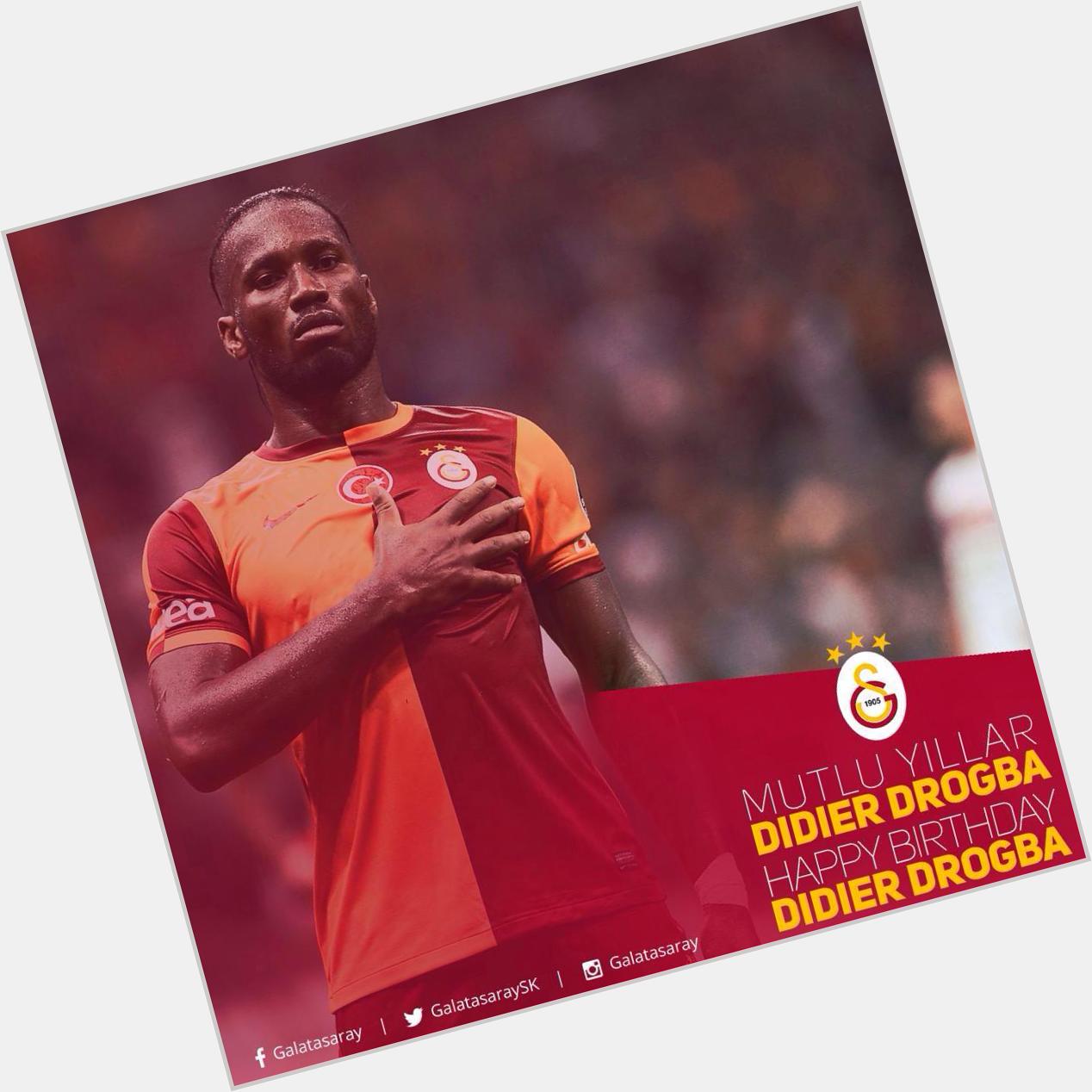 Mutlu Y llar Didier Drogba! / Happy Birthday 