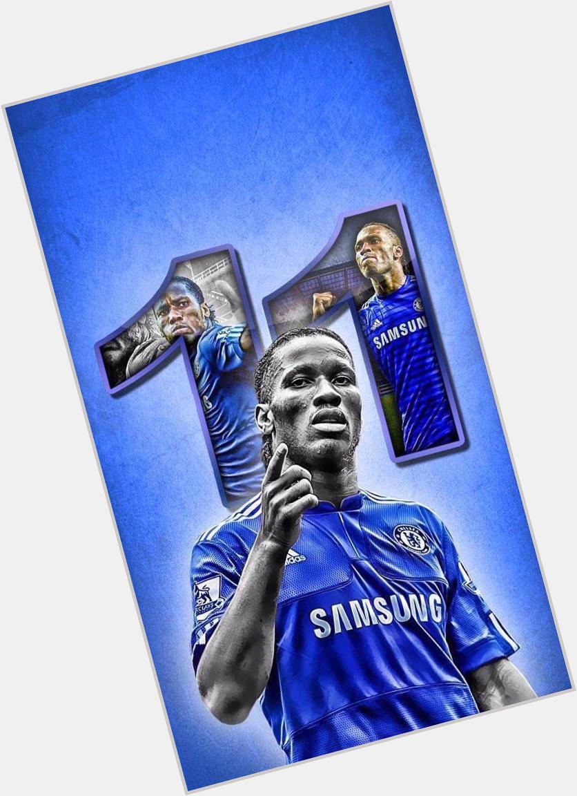 Happy 37th birthday to Chelsea legend, Didier Drogba 