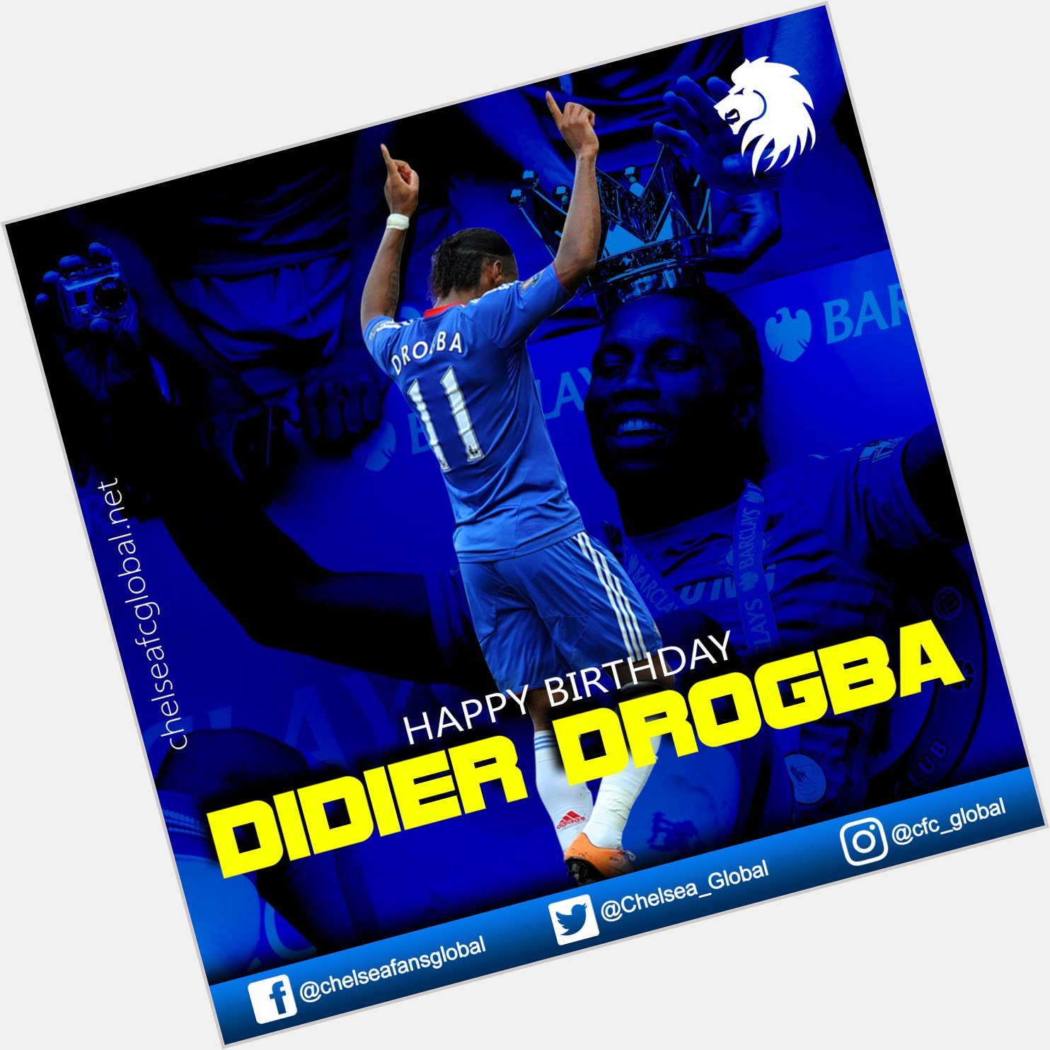 Happy 40th Birthday to Legend Didier  