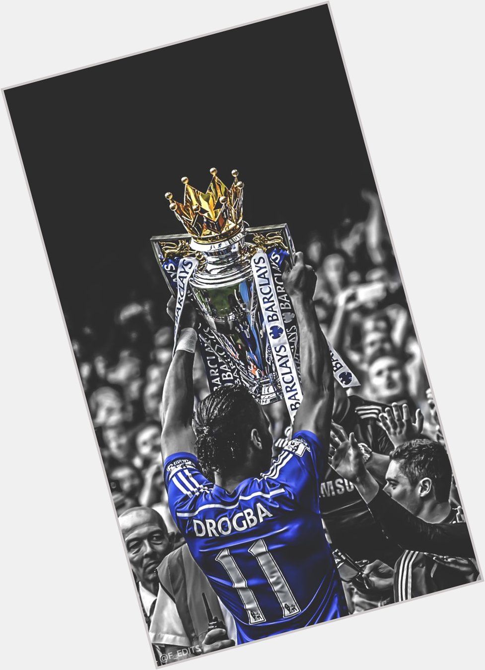 Happy birthday to the KING of Stamford Bridge and The KIng of Wembley Didier Drogba Chelsea LEGEND   