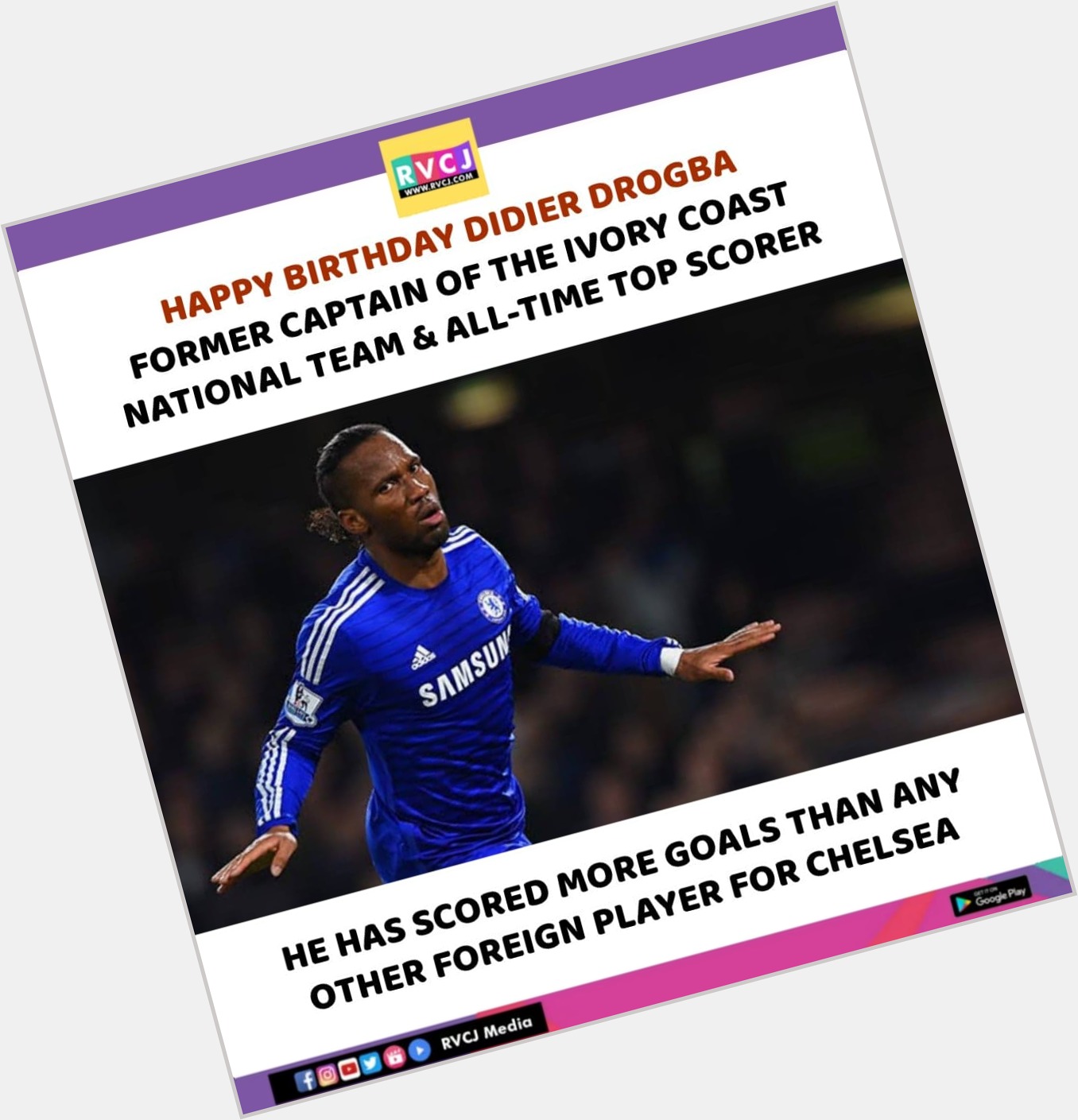 Happy Birthday Didier Drogba!   