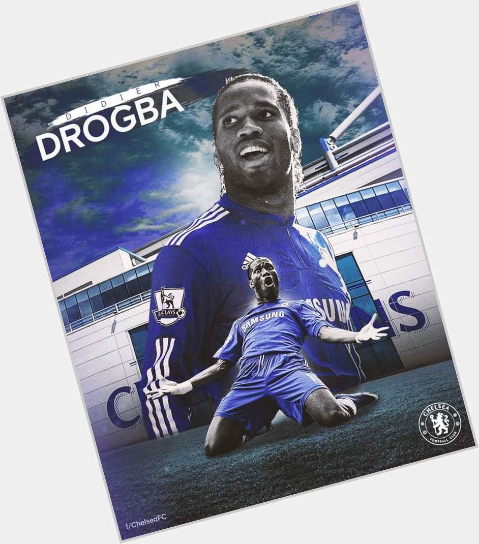 Happy Birthday to Didier Drogba. 