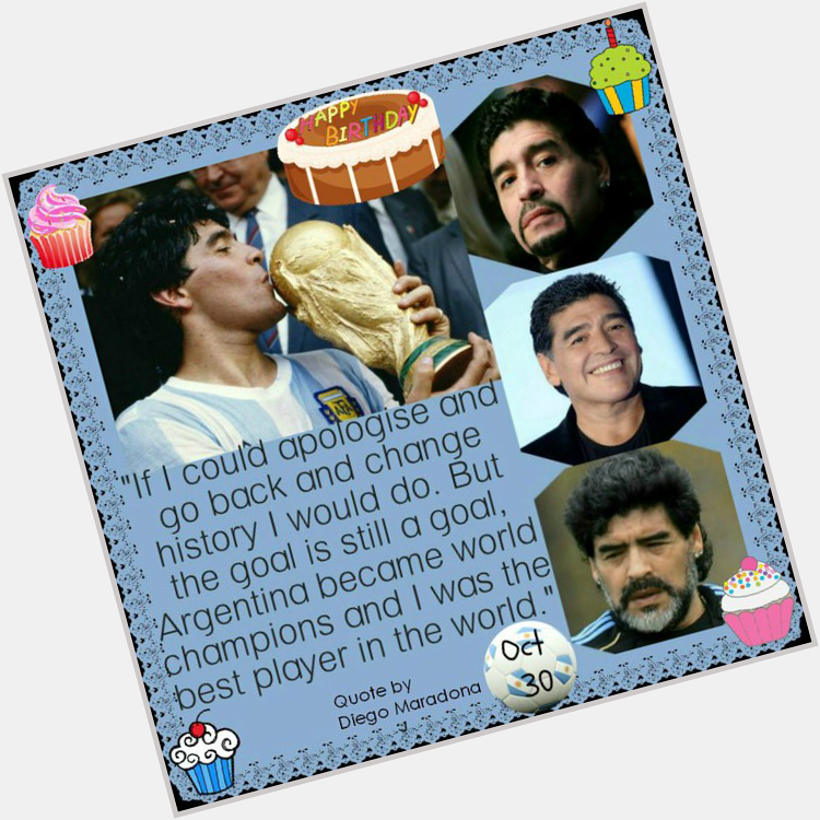Happy birthday Diego Armando Maradona - The King of football, 55 years old today!   