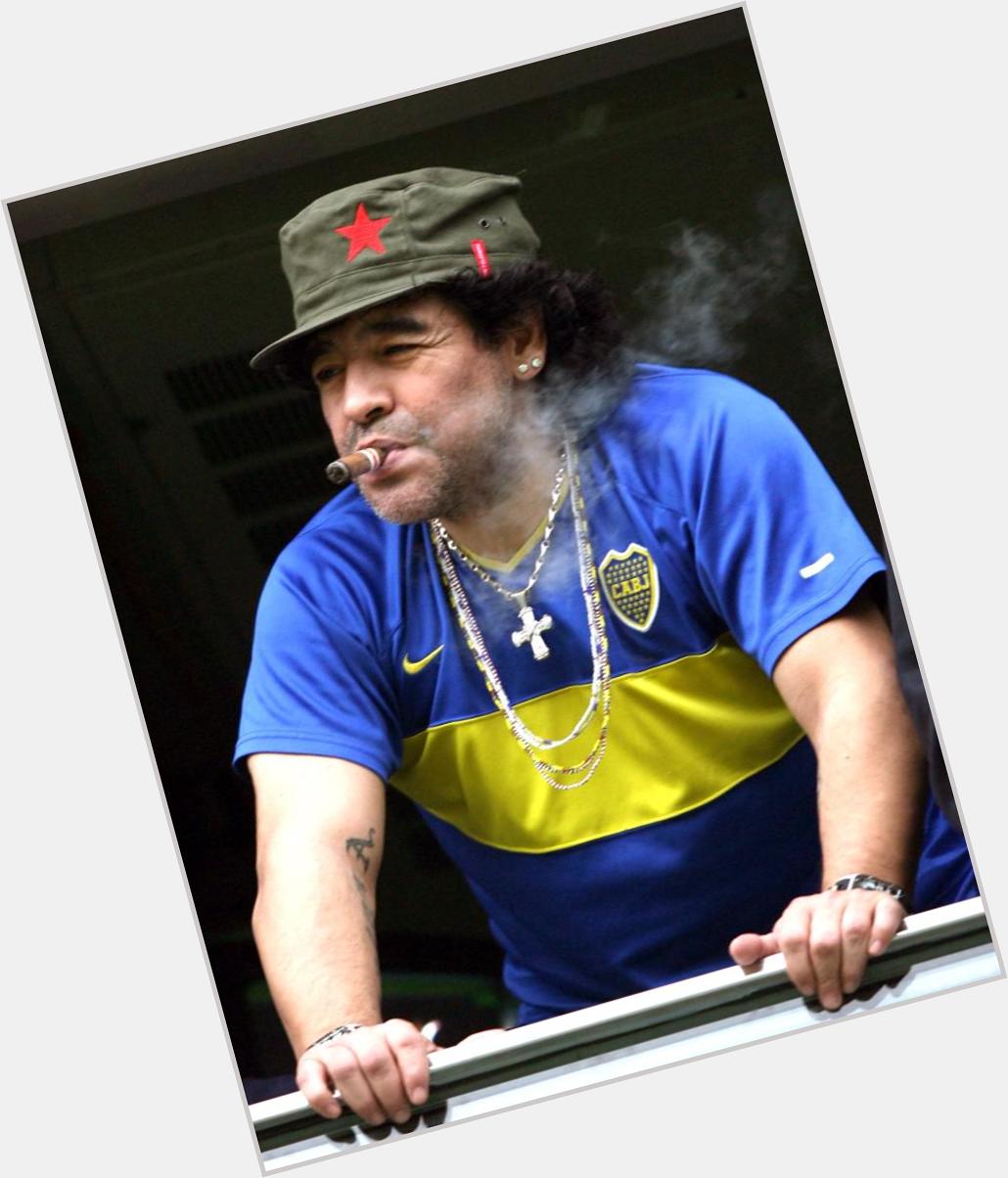 Happy birthday, Diego Armando Maradona, greatest ever. 