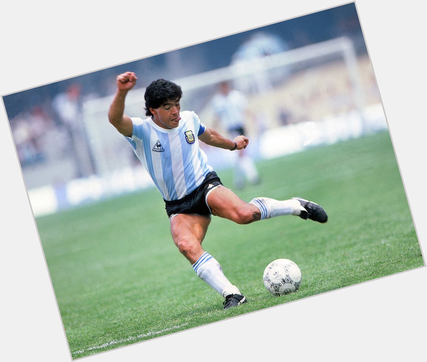 Happy 60th Birthday to one of, if not the greatest ever!  Diego Armando Maradona 