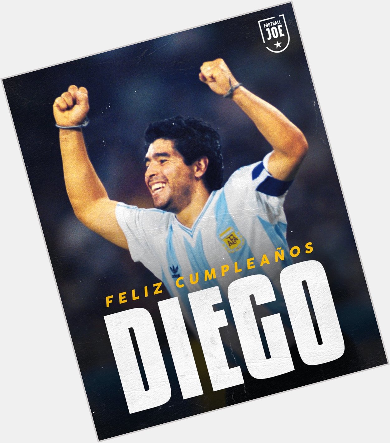 I know I am late but I m still say to Happy 60th birthday to Diego Armando Maradona 