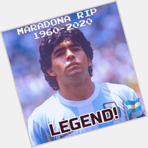 Happy Birthday to Diego Armando Maradona! An undeniable legend of football! 