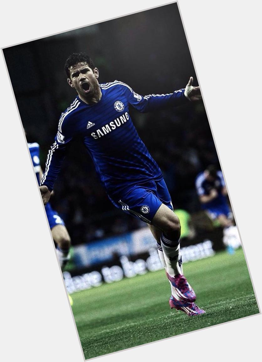 Happy 26th Birthday to Chelsea striker Diego Costa! 9 goals in 7 games with more to come!  
