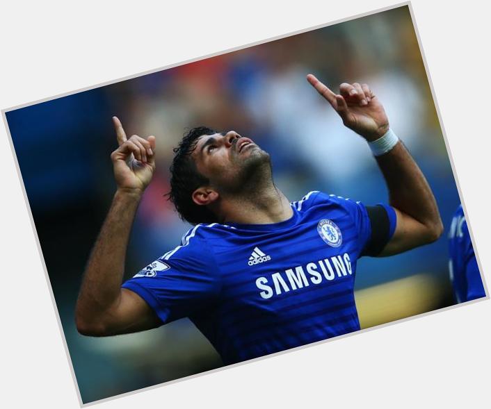 Makin tajam!!" Happy birthday ke-26, striker Chelsea, Diego Costa. 