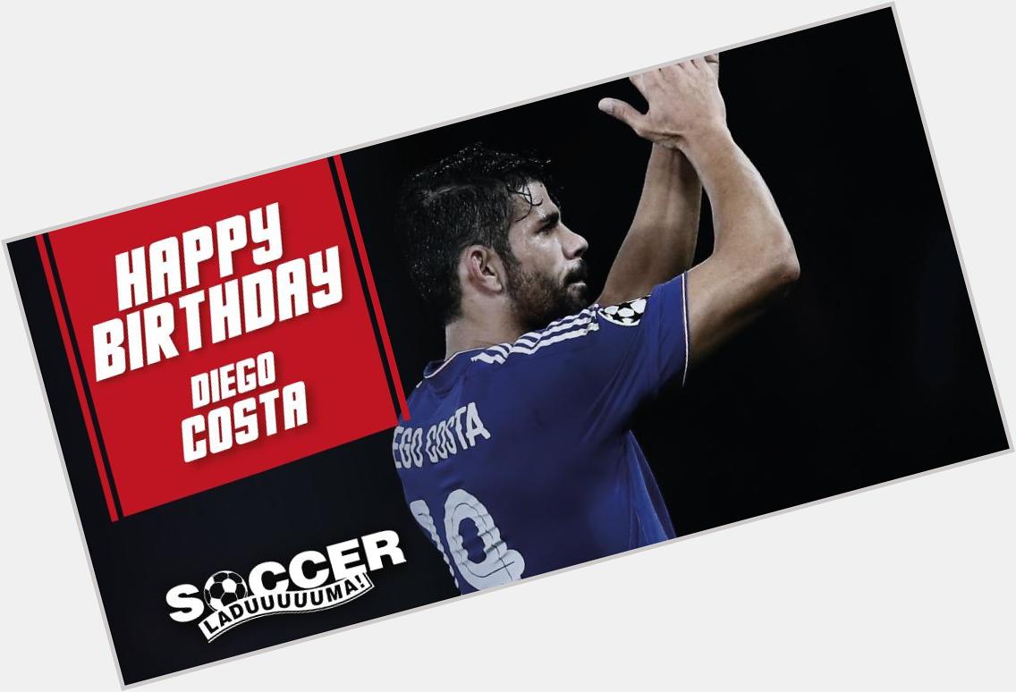 Happy Birthday to Spanish and striker Diego Costa! 