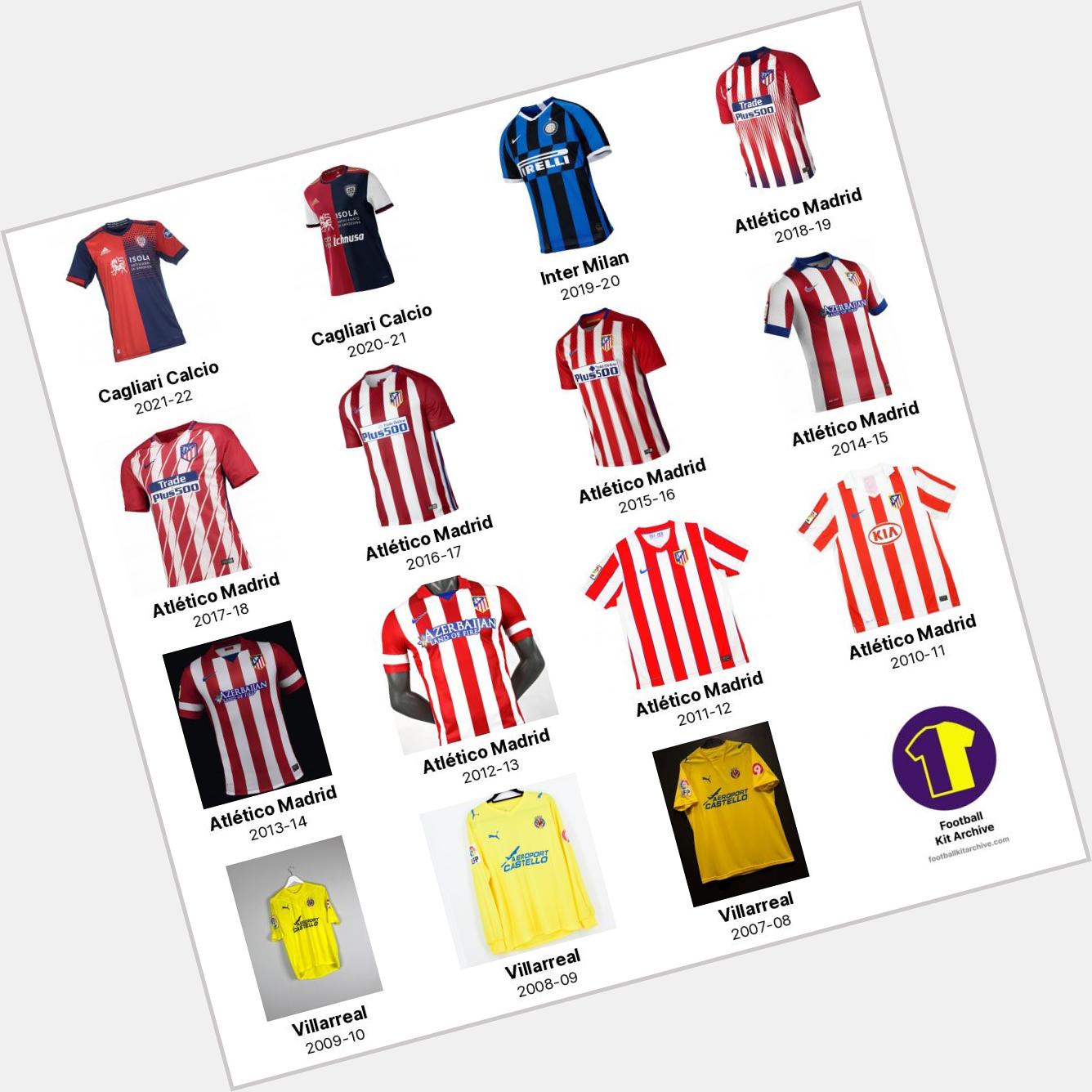  Happy Birthday, Diego Godín - Here\s his Career in Shirts

Which one\s your favorite?  