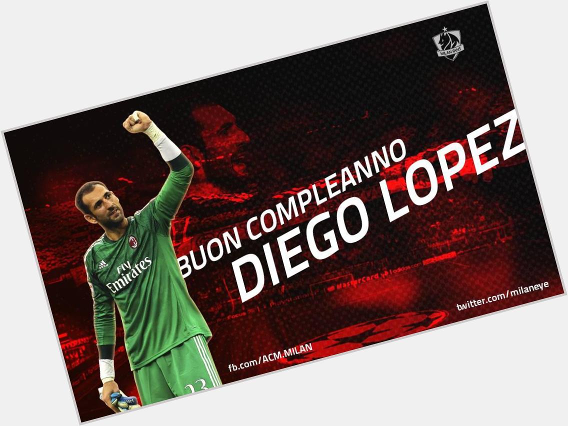 Diego Lopez turns 33 today, happy birthday 