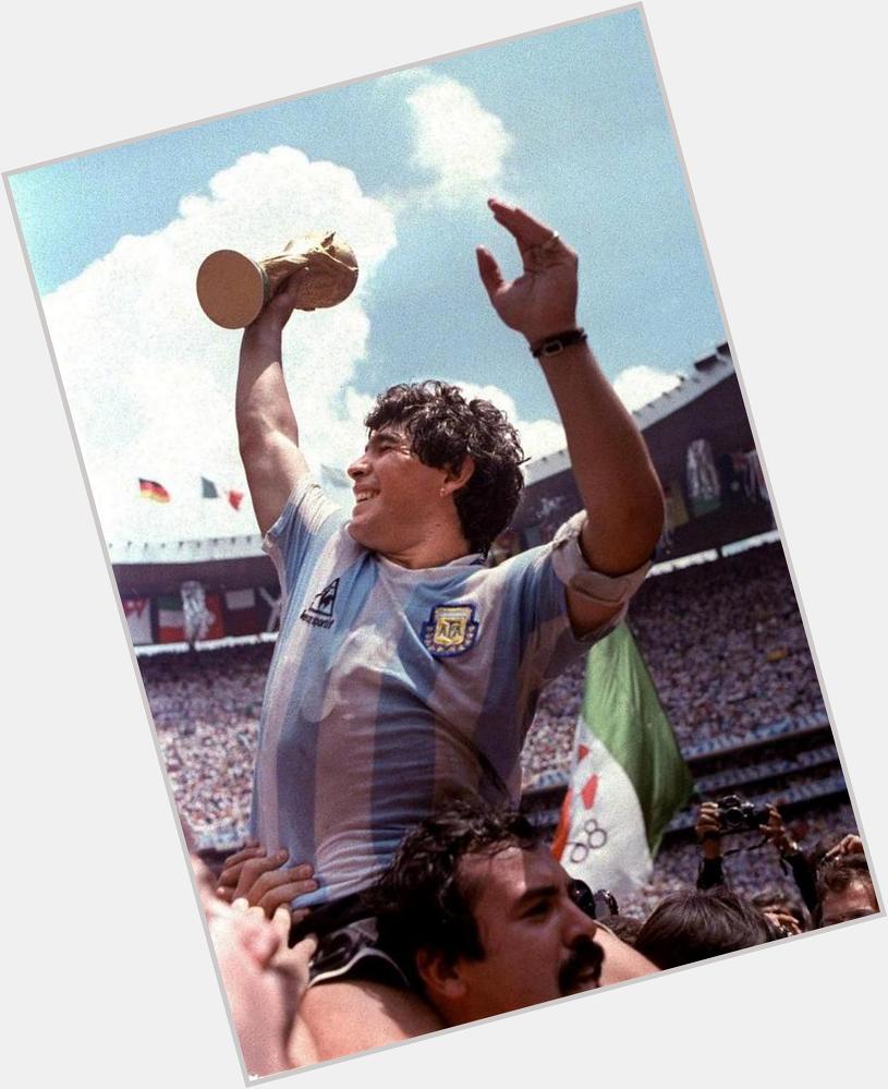 Happy 54rh Birthday to arguably the best ever footballer, Diego Maradona. 