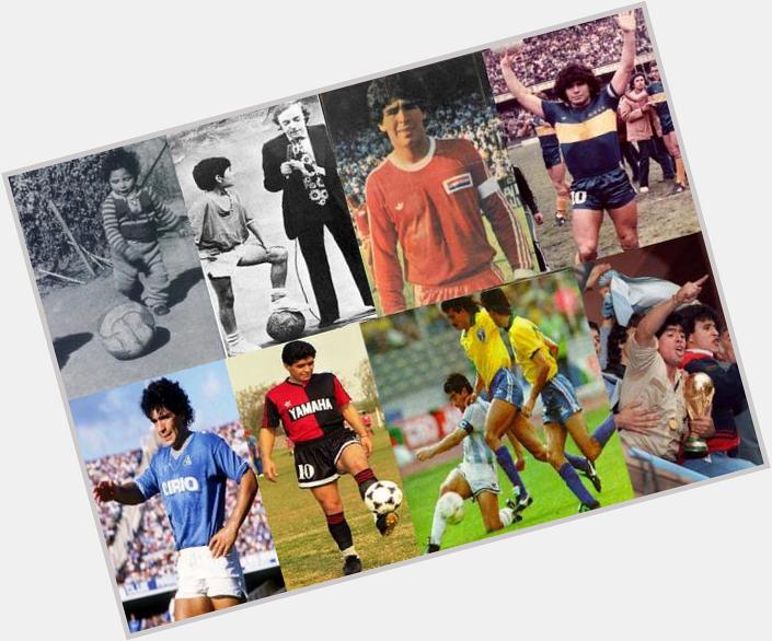 Happy Birthday to the greatest footballer of all time, El Pibe de Oro, D10S, The God of Naples Diego Maradona 