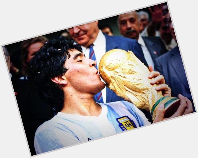 Happy birthday to one of the greatest football legends. Diego Maradona 